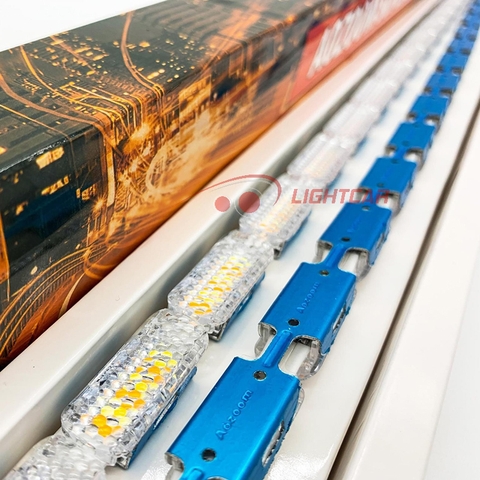 Led Mí Hạt Chạy Aozoom Chính Hãng , Led Mí Hiệu Ứng AUDI , Đèn Led Daylight