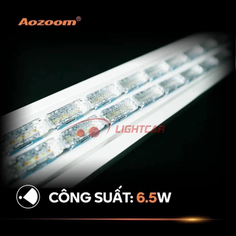Led Mí Hạt Chạy Aozoom Chính Hãng , Led Mí Hiệu Ứng AUDI , Đèn Led Daylight