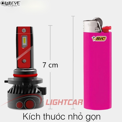 Đèn LED Ô Tô Owleye A488 Chân H4 Siêu Sáng Chính Hãng