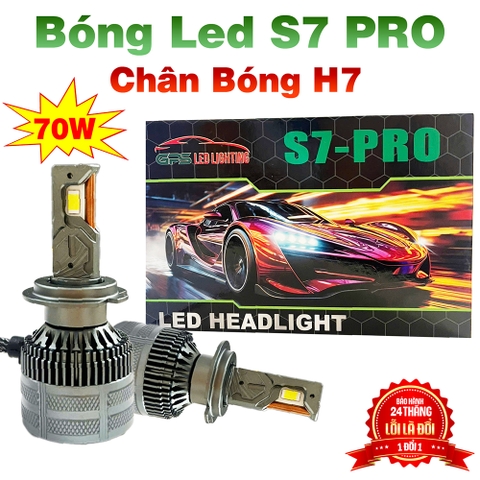 Bóng Led Tăng Sáng S7 Pro Chân H7