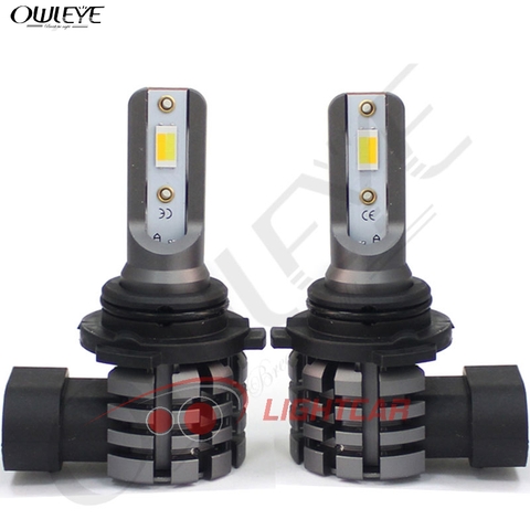 Bóng Led Gầm 2 Chế Độ Màu Trắng Vàng OWLEYE A412 Chân HB4-9006