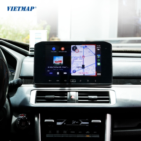 THIẾT BỊ CHUYỂN ĐỔI APPLE CARPLAY/ ANDROID AUTO KHÔNG DÂY - VIETMAP W20 CHÍNH HÃNG
