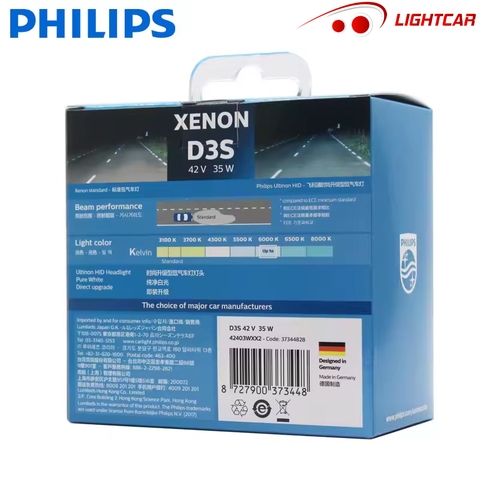Bóng Xenon Philips D3S 6000K 35W