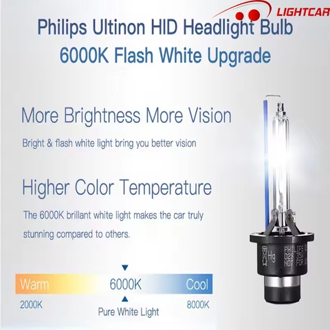 Bóng Xenon Philips D4S 6000K 35W