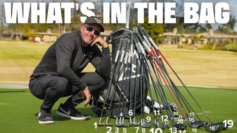 Two 5-Irons, Two Drivers, Four Putters, and Other Fascinating Clubs in Phil Mickelson's Bag
