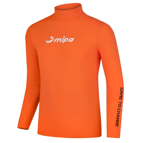 Yuqi Top - Men's Long Sleeve Golf Shirt (Orange)