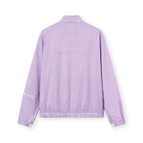 Jena Jacket - Women's Golf Jacket (Purple)