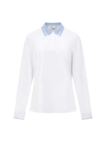 Leilani Top - White Blue