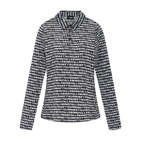 Lina Top - Women's Long Sleeve Golf Shirt