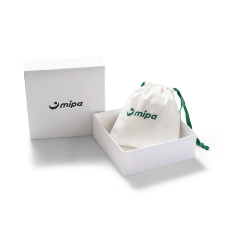 Men Circle Belt - White