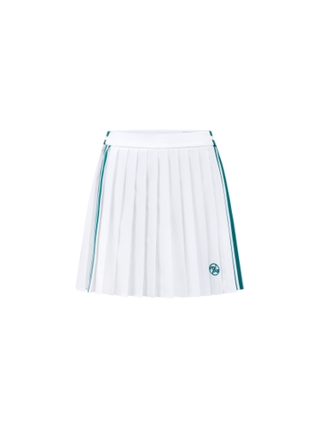 Audrey Skirt - White Green