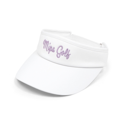Molly Visor - White Purple