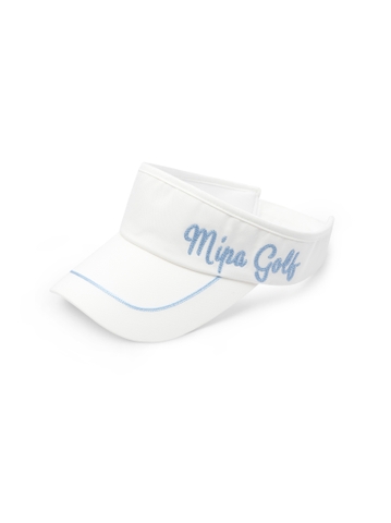 Caryln Visor - White Blue
