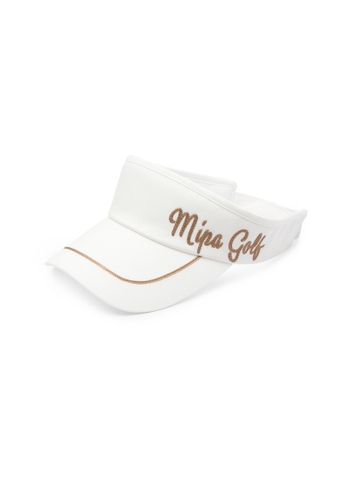 Caryln Visor - White Brown