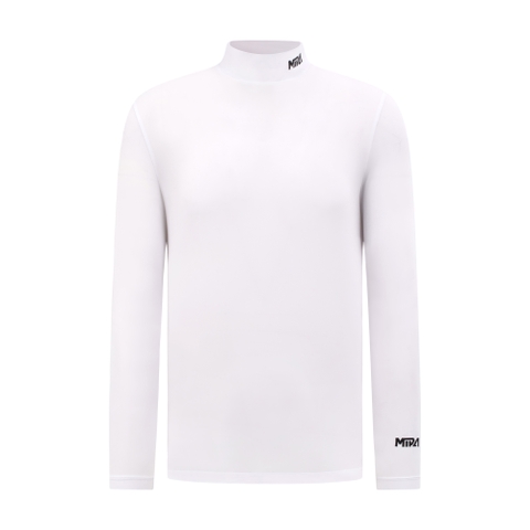 Kingsley Top - Men's Long Sleeve Golf Shirt (White)