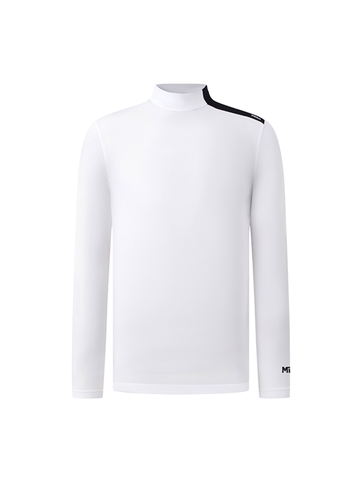 Dylan Top - Men's Long Sleeve Golf Shirt (White)