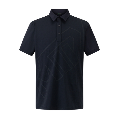 Jeffrey Top - Men’s Golf Polo Shirt (Black)