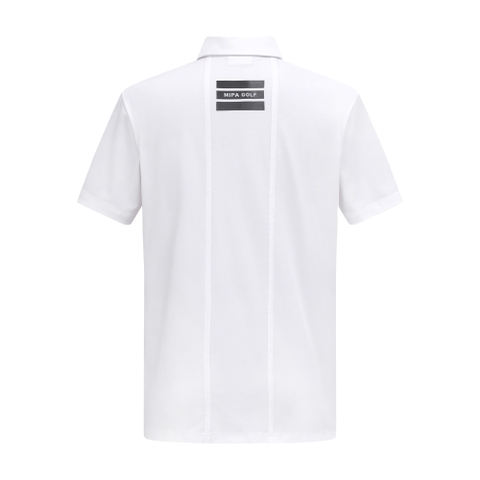 Vincent Top - Men’s Golf Polo Shirt (White)