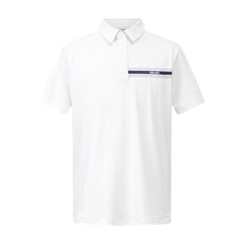 Bernard Top - Men’s Golf Polo Shirt (White)