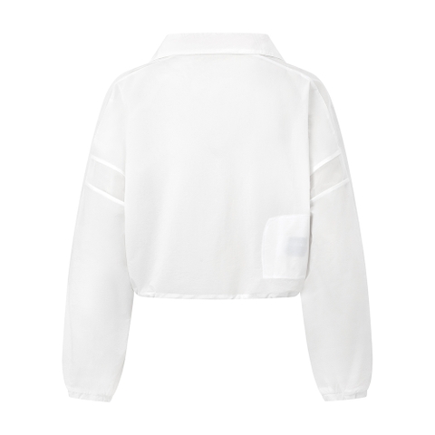 Farah Jacket - Women's Golf Jacket (White Black)