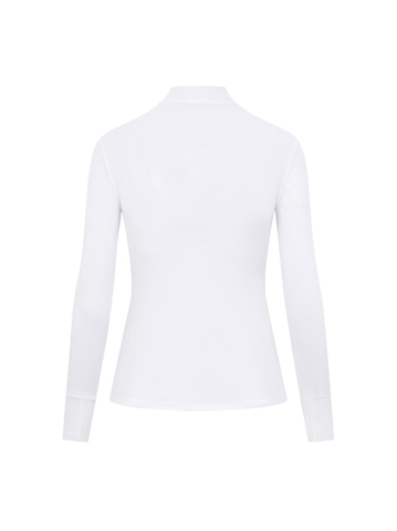 Paisley Top - White Blue