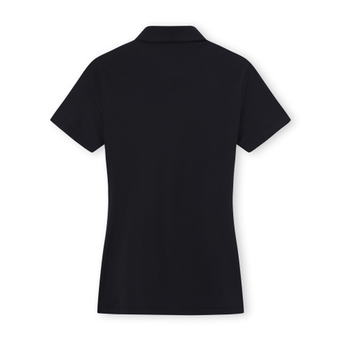 Ellen Top - Women's Golf Polo Shirt (Black)