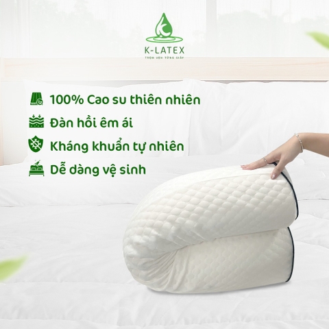 Ruột gối ôm cao su 100% tự nhiên