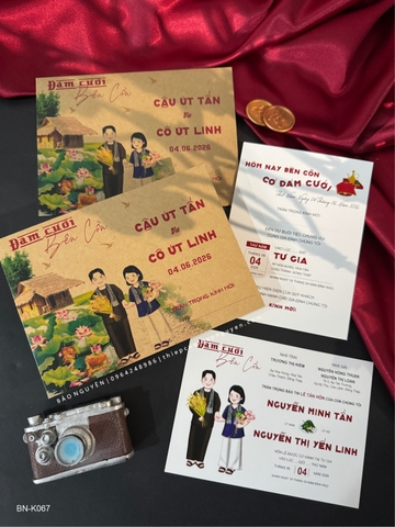 Khi Thiệp Cưới Mang Hương Đồng Gió Nội