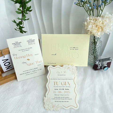 (RRC-BN39) Thiệp Cưới Cao Cấp