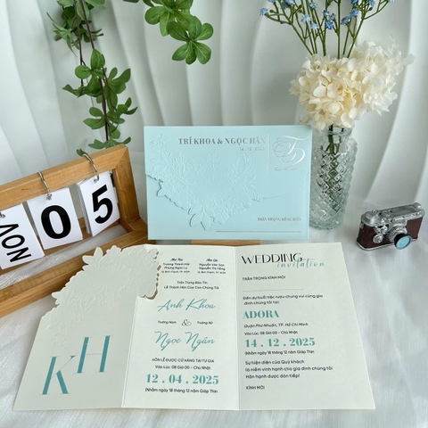 (RRC-BN40) Thiệp Cưới Cao Cấp