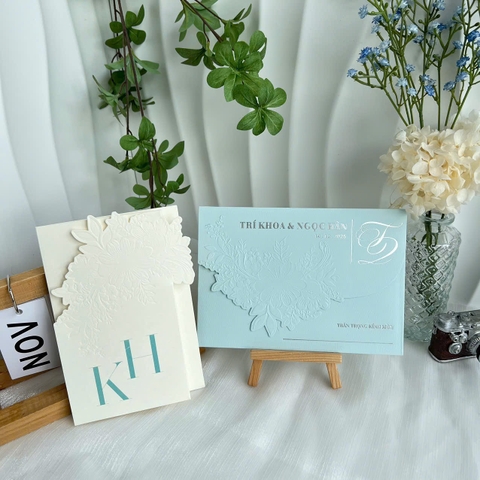 (RRC-BN40) Thiệp Cưới Cao Cấp