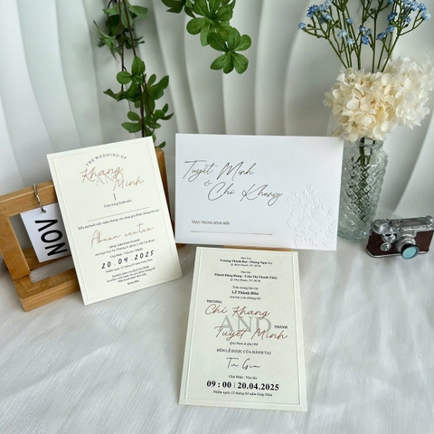 (RRC-BN41) Thiệp Cưới Cao Cấp