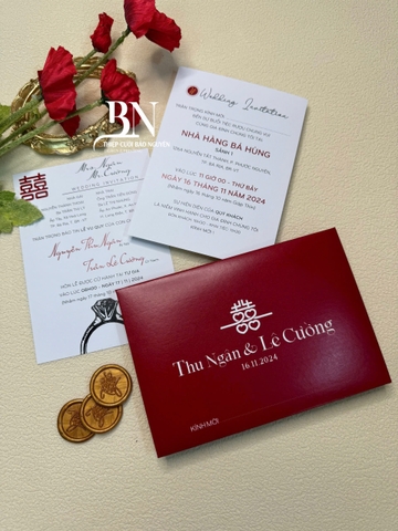 (RRK-BN108) Thiệp Cưới Kỹ Thuật Số_Hiện Đại