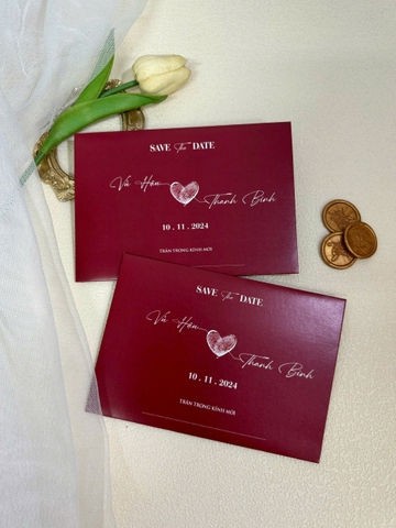 (RRK-BN109) Thiệp Cưới Kỹ Thuật Số_Hiện Đại