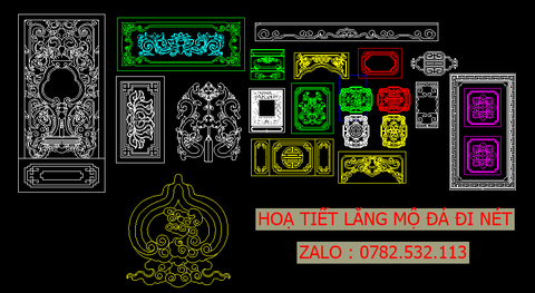 vector lăng mộ đá kẻ nét