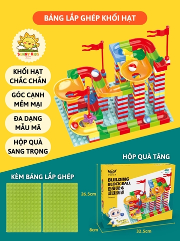 Hộp Quà Tặng Đồ Chơi Lắp Ghép Hình Khối