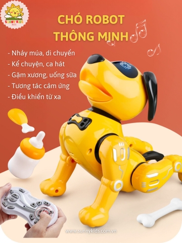 Chú Chó Robot Điều Khiển Từ Xa JJRC R19 | Đồ chơi Robot thông minh | Tương tác cảm ứng