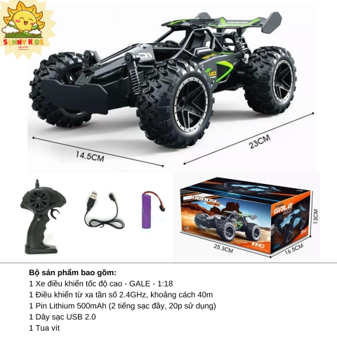 Xe đua điều khiển từ xa tốc độ cao POWER GALE PRO