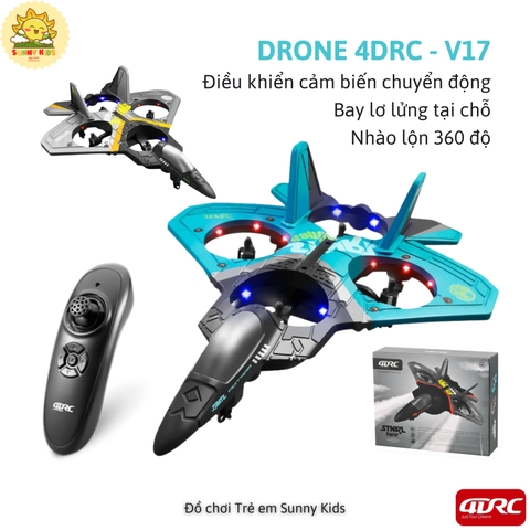 Máy Bay Điều Khiển Từ Xa Cao Cấp | Drone 4DRC V17 | Điều Khiển Cảm Biến Chuyển Động Thế Hệ Mới