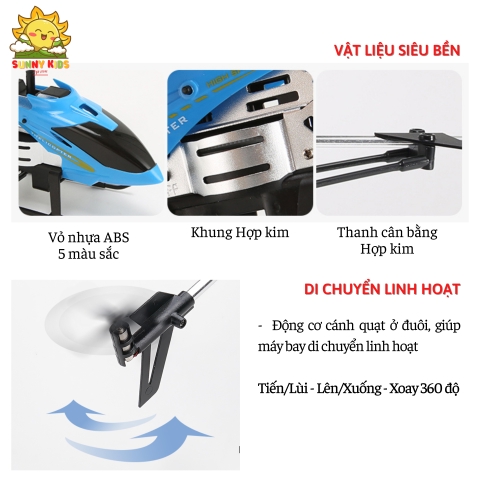 Máy bay trực thăng điều khiển từ xa 3.5 Kênh - W10