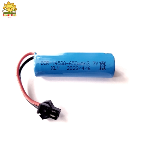 Pin sạc 14500 500mAh 650mAh, 18650 1200mAh, 3.7V cho Xe ô tô đồ chơi, Ca nô và Máy bay điều khiển từ xa - Sunny Kids