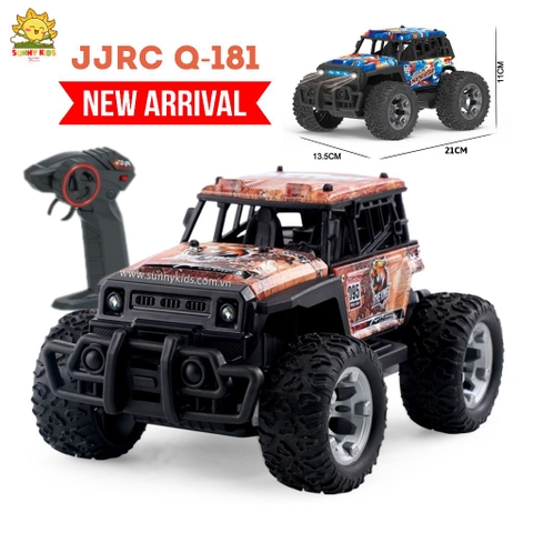 Xe đồ chơi Điều Khiển Từ Xa JJRC Q181 | Xe Địa Hình Off-Road | Đèn Led nhiều màu sắc