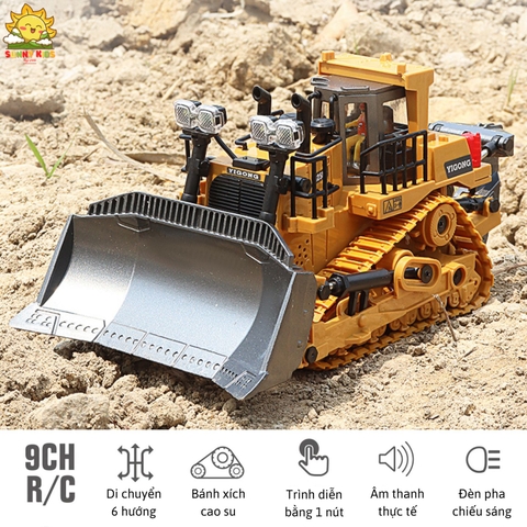 Xe máy Ủi điều khiển từ xa - YI GONG - 9 Kênh