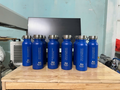 Bình Giữ Nhiệt 500ml Khắc Tên, Slogan Theo Yêu Cầu – Quà Tặng Lớp, Doanh Nghiệp Độc Đáo &amp; Ý Nghĩa