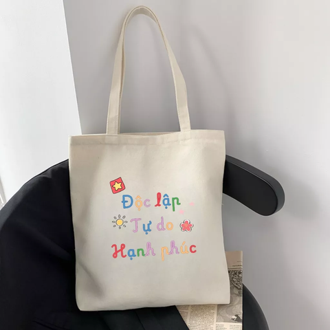 In Túi Vải Canvas Theo Yêu Cầu Giá Xưởng – In Logo Doanh Nghiệp, Quà Tặng Sự Kiện, Quảng Bá Thương Hiệu