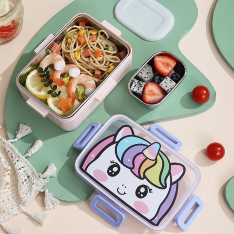 Hộp cơm cách nhiệt hoạt hình 2531A