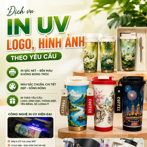 BIẾN Ý TƯỞNG THÀNH HIỆN THỰC VỚI CÔNG NGHỆ IN UV 360