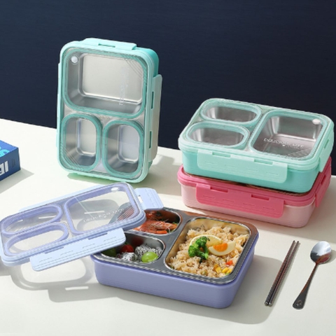 Quà tặng hộp cơm 3 ngăn 7098