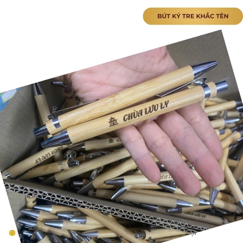 🎁 BÚT TRE KHẮC TÊN – QUÀ TẶNG TỰ NHIÊN & Ý NGHĨA 🎁