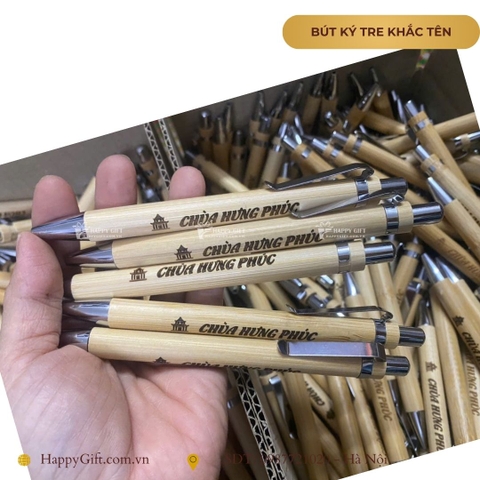 🎁 BÚT TRE KHẮC TÊN – QUÀ TẶNG TỰ NHIÊN & Ý NGHĨA 🎁